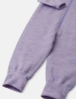 Toddlers' wool all-in-one Parvin - Långärmad bodysuit