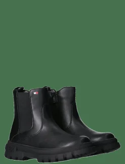 TOMMY HILFIGER CHELSEA BOOTS FAUX LEATHER - Stövlar & Kängor