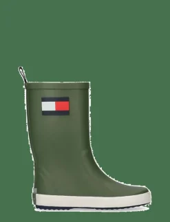TOMMY HILFIGER FLAG RUBBER BOOTS - Höga gummistövlar