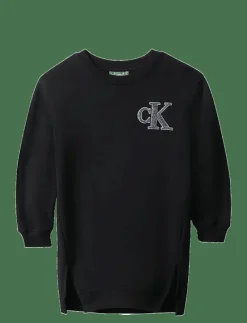 TOWLING MONOGRAM TERRY LS DRESS - Långärmade vardagsklänningar
