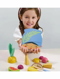 Tropical Fruit - Chopping Board - Leksaksmat & Leksakstårtor