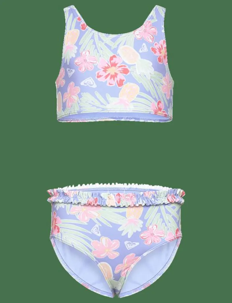 TROPICAL STORY CROP TOP SET - Bikini