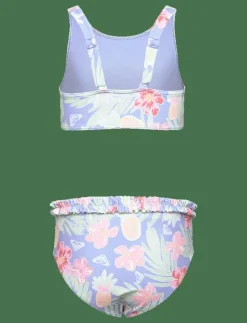 TROPICAL STORY CROP TOP SET - Bikini
