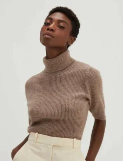 Turtleneck Rib T-shirt - Polotröjor