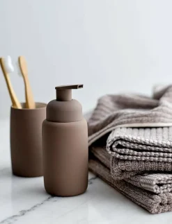 Tvålpump Mono Taupe - Badrumsinredning