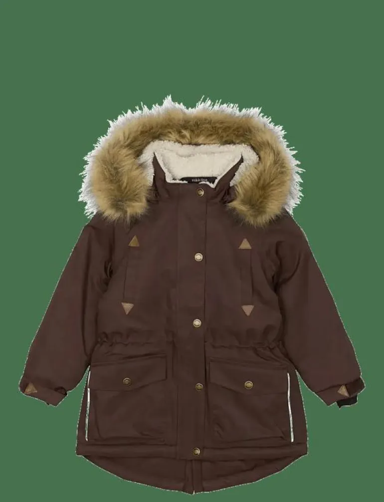 Twill Nylon Girl Parca - Parkas