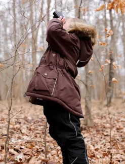Twill Nylon Girl Parca - Parkas