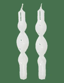 Twist Taper Candle - Kronljus