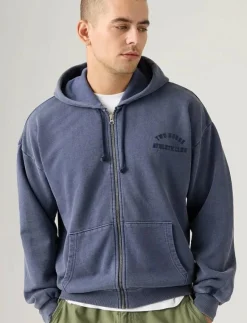 TWO HORSE CROPPED ZIP UP TWO H - Huvtröjor