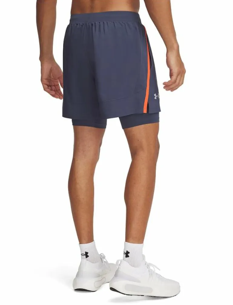 UA LAUNCH 5'' 2-IN-1 SHORTS - Träningsshorts