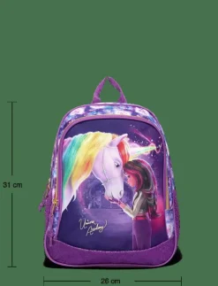 UNICORN ACADEMY, Medium ryggsäck, 35 x 26 x 18 cm - Ryggsäckar