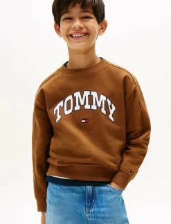 VARSITY RAISED PRINT SWEATSHIRT - Sweatshirts