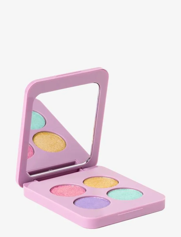 Vegan Glitter shadow set with cotton case - Låtsassmink & Accessoar