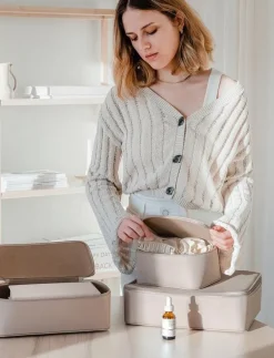 Vegan Leather Packing Cube Set - Resetillbehör