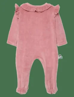Velour play suit -BCI - Långärmad bodysuit
