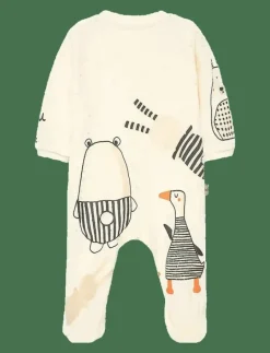 Velour play suit for baby -BCI - Långärmad bodysuit