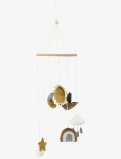 Vigge Mobile, Brown, Polyester - Sängmobiler