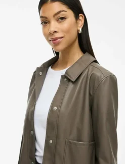 VIHELLIUM SHORT JACKET - NOOS - Skinnjackor