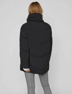 VILOUISA L/S NEW PADDED SHORT COAT/SU/PB - Dun- & vadderade jackor