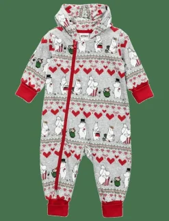 VINTERHJÄRTA OVERALL - Långärmad bodysuit