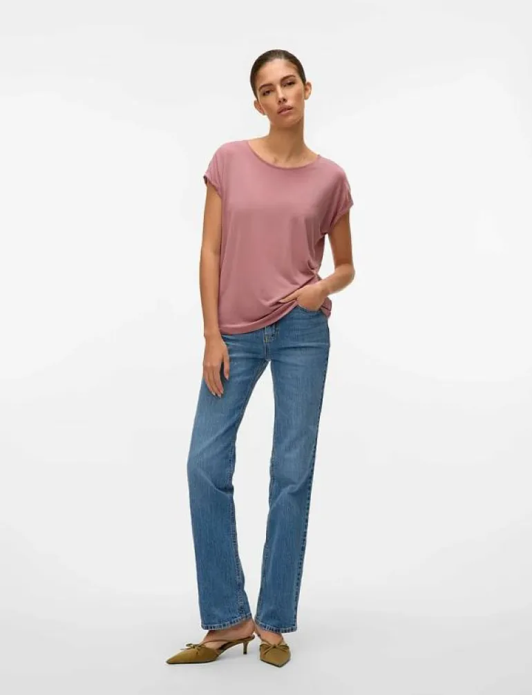 VMAVA PLAIN SS TOP JRS NOOS - T-shirts