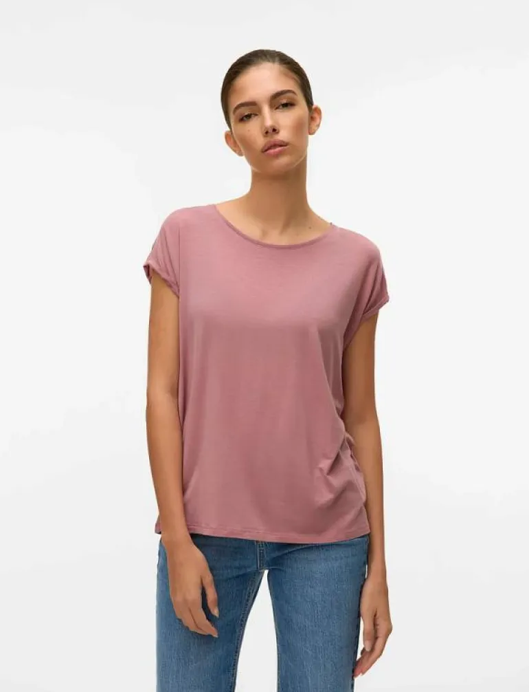 VMAVA PLAIN SS TOP JRS NOOS - T-shirts