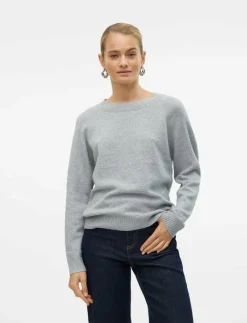VMDOFFY LS O-NECK BLOUSE GA NOOS - Tröjor