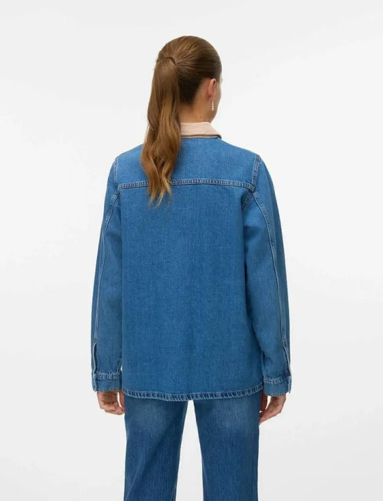 VMENYA LS WORKWEAR JACKET - Jeansjackor