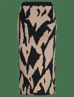 VMGOLD NEW ART NW 7/8 SKIRT GA - Midi kjolar