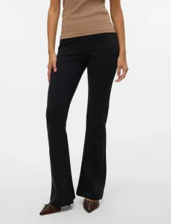 VMKAMMA MW FLARED JERSEY PANT NOOS - Utsvängda byxor