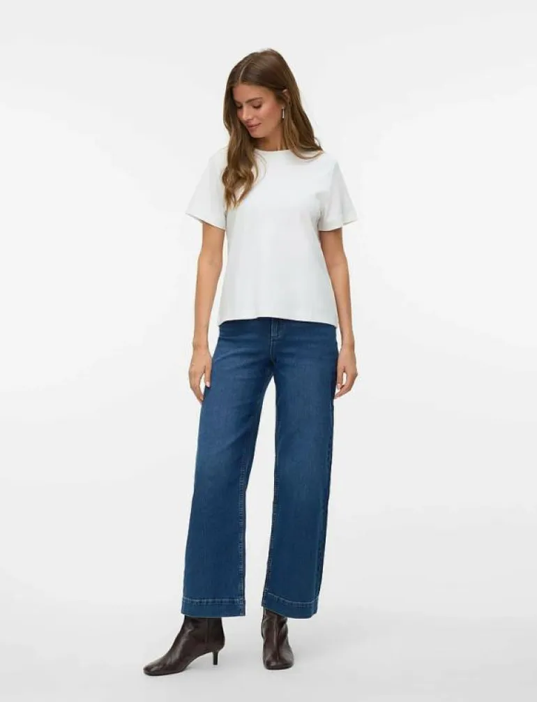 VMKAYLA HR WIDE JEANS VI3474 - Vida byxor
