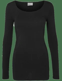 VMMAXI MY LS SOFT LONG U-NECK NOOS - Långärmade toppar