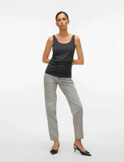 VMMAXI MY SOFT LONG TANK TOP NOOS - Linnen