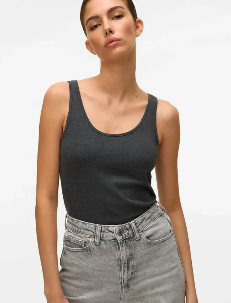 VMMAXI MY SOFT LONG TANK TOP NOOS - Linnen