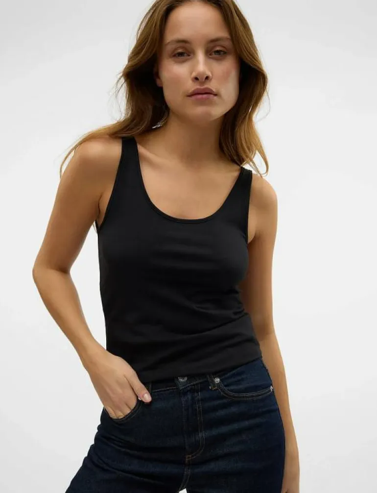 VMMAXI MY SOFT UU TANK TOP NOOS - Linnen