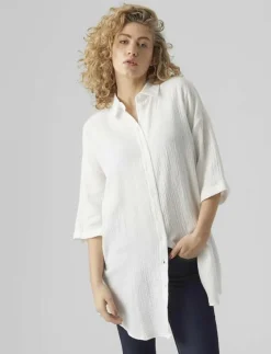 VMNATALI 3/4 LONG OVERSHIRT - Overshirts