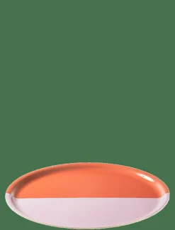 Vuokko tray 35cm 2-väri pink-red - Brickor