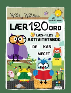 Wacky Wonders 120 ord Aktivitetsbog - Læs og Løs (DK) - Pedagogisk barnbok