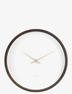 Wall clock Ancho dark wood medium - Väggklockor