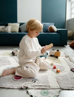Washable Play Rug EcoCity - Rektangulära mattor