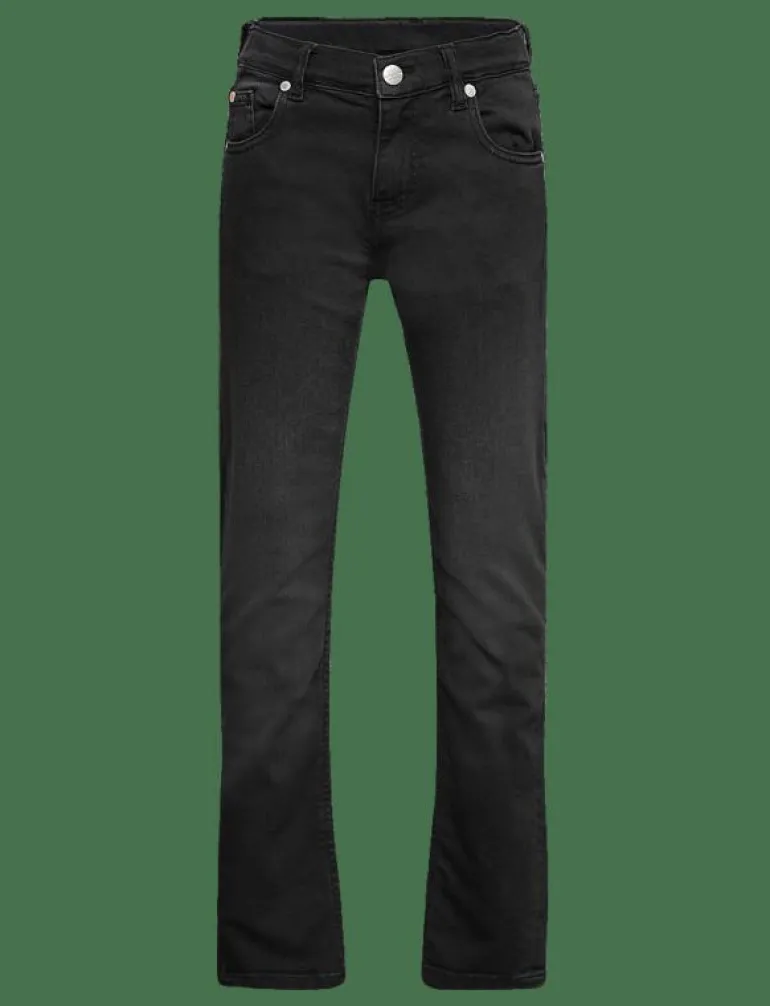 Washed Black / Black Jagino Pants - Regular jeans