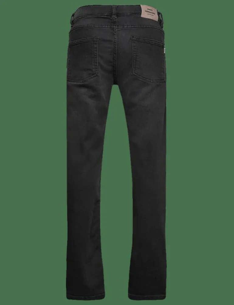 Washed Black / Black Jagino Pants - Regular jeans