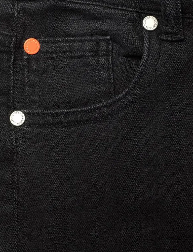 Washed Black / Black Jagino Pants - Regular jeans
