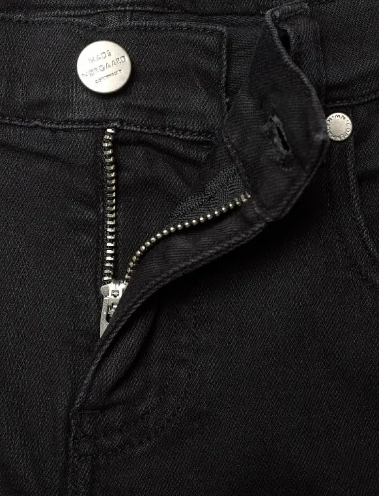 Washed Black / Black Jagino Pants - Regular jeans