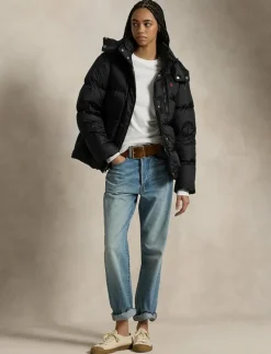 Water-Repellent Quilted Down Jacket - Dun- & vadderade jackor