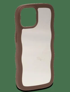 Wavy Case iPhone Chocolate/Mirror - Mobilskal