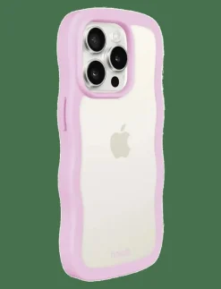 Wavy Case Lilac/Transparent - Mobilskal