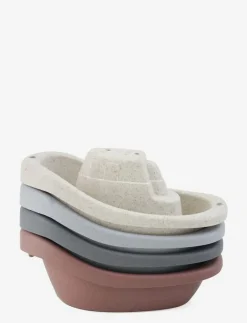 Wheat Straw Bath Boat Cups, 4 pcs - Badleksaker