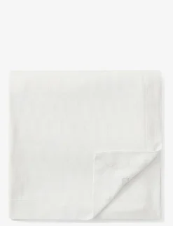 White Jacquard Cotton Tablecloth - Dukar & löpare