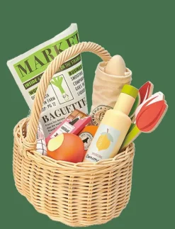 Wicker Shopping Basket - Marknadsstånd